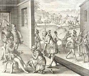 The Spanish Capture Fort Caroline