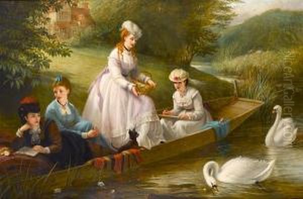 Thames Swans - view 1