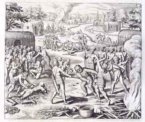 Battle between Tuppin tribes