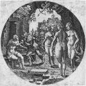 The Judgement Of Paris (bartsch 11; Holl.16) The Judgement Of Paris (bartsch 11; Holl.16)
