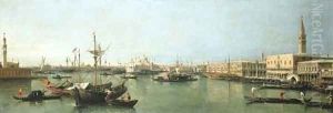 The Bacino di San Marco, Venice by Bernardo Bellotto