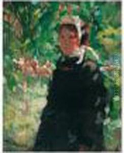 Breton Girl by Robert Brough