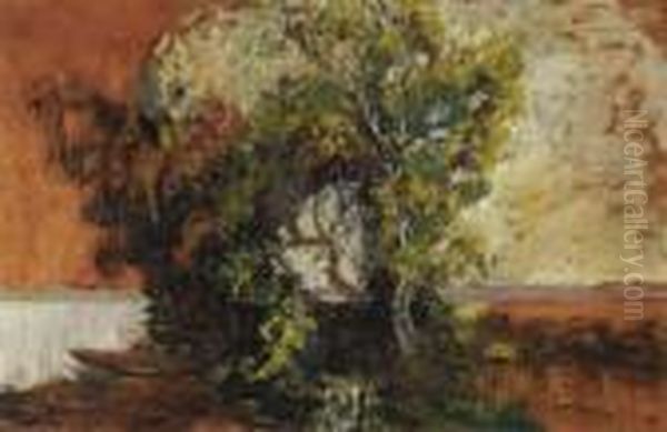 La Barque Sous Les Grands Arbres - view 1