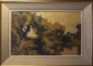Paysage Lacuste by Eugene Brouillard