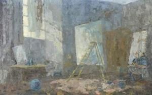 Atelier De L'artiste by Eugene Brouillard