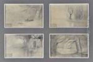 Etudes De Paysages by Eugene Brouillard