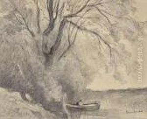 Paysage A La Barque