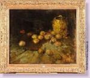 Nature Morte Aux Pommes by Jules Brouwers