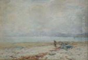 Arran From Ettrick Bay by Alexander Kellock Brown