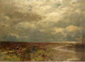 Moorland Landscape by Alexander Kellock Brown