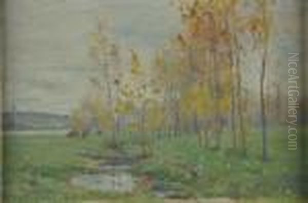 Cattle Grazing In An Autumn Landscape - view 1