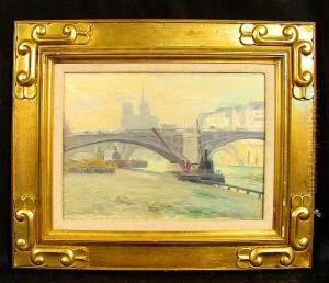 Bridge Scene, Paris