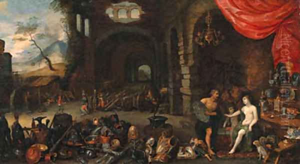 Venus at the Forge of Vulcan 2 - view 1