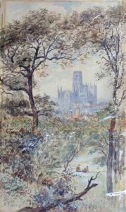 Durham Cathedral From The Far Side Of The Wear by James Brown