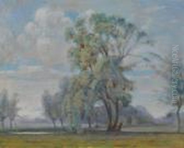 Trees In A Landscape - view 1