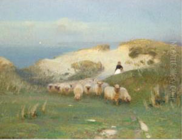 On The Dunes Near St. Ives - view 1