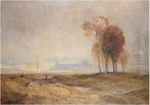 River Landscape With Aquaduct