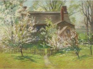 Cottage In Spring by John Appleton Brown