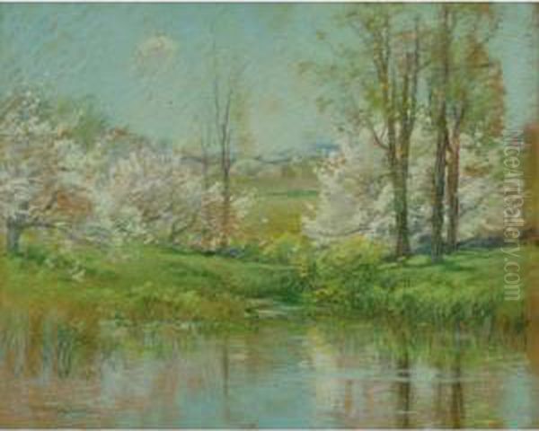 Spring Landscape by John Appleton Brown
