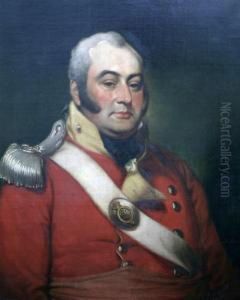 Portrait Of George Fermor by Mather Brown