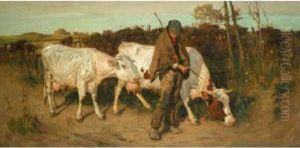 Returning From Pasture by Thomas Austen Brown