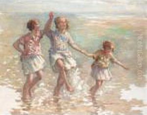 Paddling In The Sea
