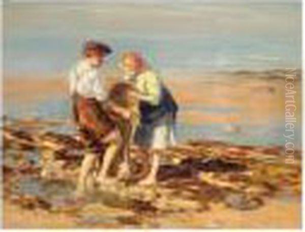 Gathering Kelp - view 1