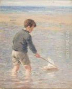 Sailing The Toy-boat
