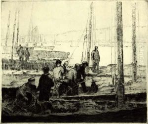Fishermen by George Elmer Browne