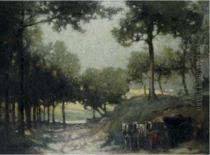Landscape With Horsecart And Drivers