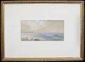 Early Morning Breaking Waves by George Elmer Browne