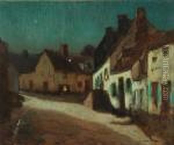 Street Scene, Night - view 1