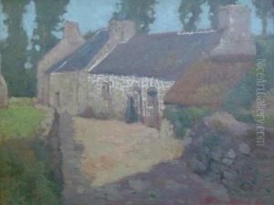 Brittany Houses by George Elmer Browne
