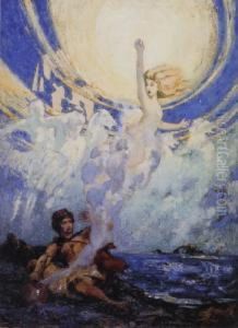 The Spirit Of Transportation by George Elmer Browne