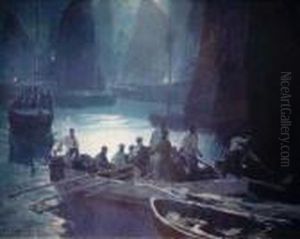 Marine Nocturne by George Elmer Browne
