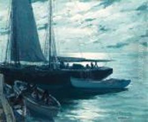 Marine Nocturne by George Elmer Browne