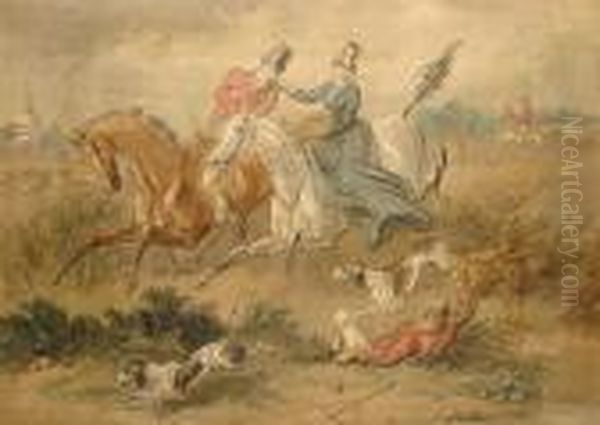 Leaping The Ditch. - view 1