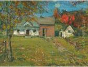 Farmhouse by Peleg Franklin Brownell