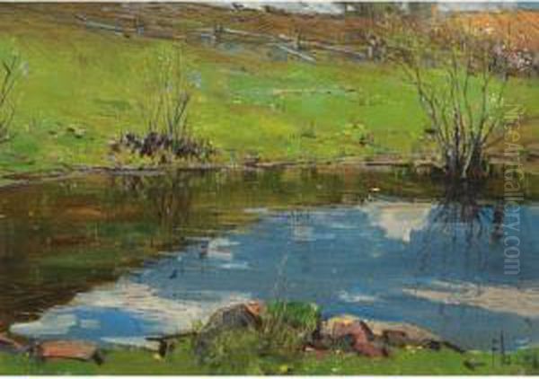 Springtime By The River, Ontario Countryside - view 1