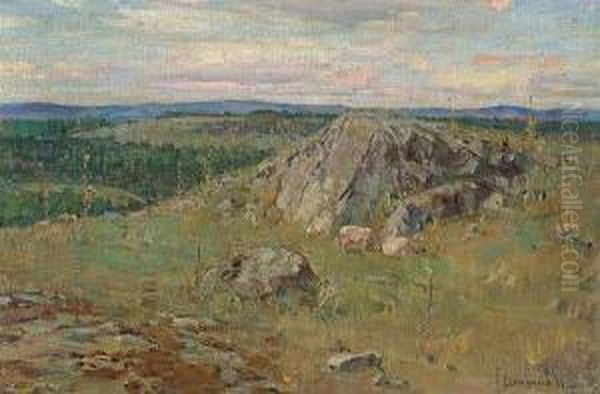 A Pastoral Scene With Sheep Resting - view 1