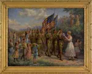 Armistice Day Troops In France