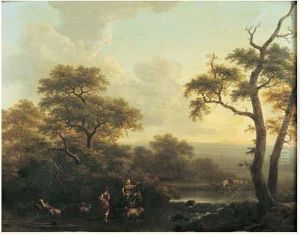 Le Passage Du Gue by Lazare Bruandet