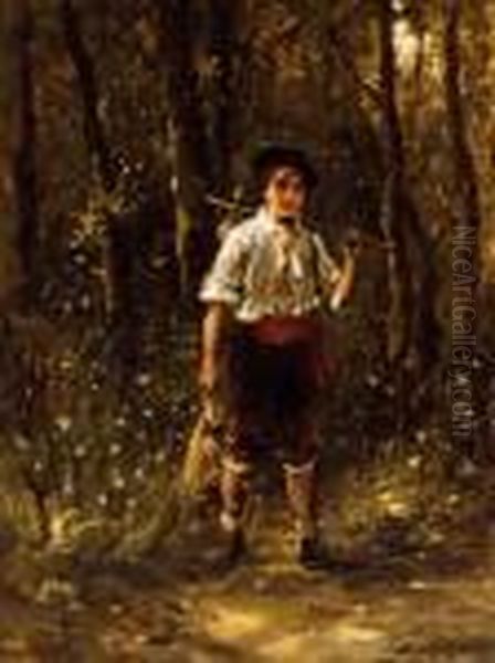 Little Boy In The Wood - view 1