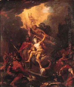 The Sacrifice of Iphigenia by Nicolaes Berchem