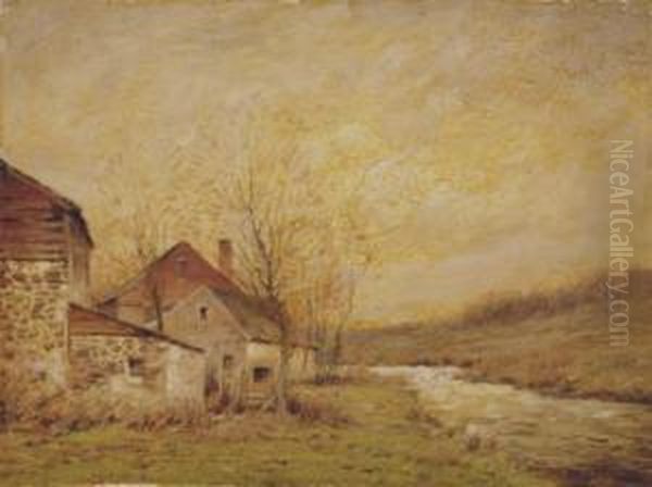 Farmhouse By A Stream - view 1