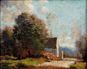 Spring Landscape by George Matthew Bruestle