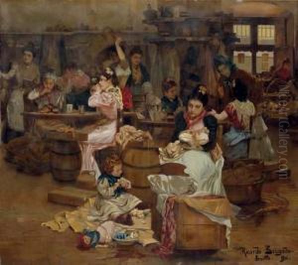 Encuentro En La Plaza (the Meeting Place) - view 1