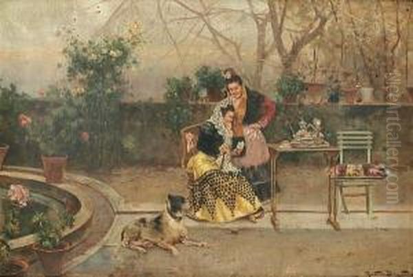 Tea In The Garden - view 1