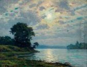 Coucher De Soleil by Victor Brugairolles