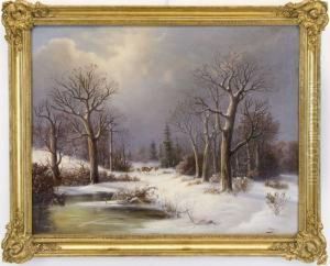 Winterlandschaft by Colestin Brugner